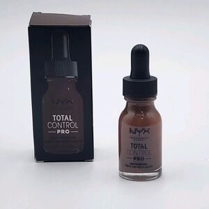 NYX Total Control Pro Drop Foundation Cocoa TCPDF21 Demi Matte Finish New in Box